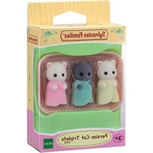 Die Grup Iran Kedisi Üçüz Seti, Renkli Sylvanian Families Oyuncak