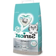 Die Grup Kokusuz Topaklanan Kedi Kumu 8l, Beyaz Renk