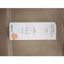 Die Grup Pembe Renkli Bluetooth Karaoke Mikrofon, USB ve Tf Kart Girişi ile Eğlenceli Deneyim