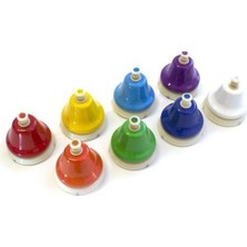 Die Grup Hand Bells - Renkli Nota El Zili Seti - 8 Nota C (Do)