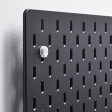 Die Grup Siyah Çok Amaçlı Pano, 76X56 cm Boyutunda Pegboard
