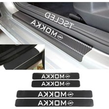 Die Grup Kapı Eşiği Koruma Sticker Seti, Opel Mokka Uyumlu