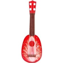 Die Grup Meyveli Mini Gitar, Eğitici Oyuncak, 35 cm Boyutunda