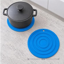 Orbıt Yuvarlak Halka %100 Silikon Nihale 18 cm Mavi