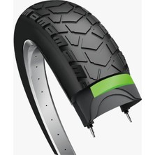Die Grup Bike Sky Obor 20X4.00 Escort M Zırhlı Fat Bike Bisiklet Lastik Seti Iç Dış Lastik