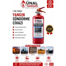 Die Grup 1 kg Kkt Abc Kuru Kimyevi Tozlu Yangın Söndürme Tüpü, Araç, Ev, Ofis ve Iş Yeri Için