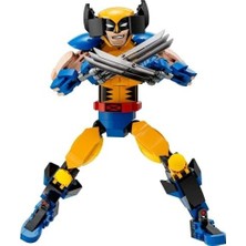 SBN - Store Wolverine Yapım Figürü 76257 – 8 Yaş ve Üzeri Kız ve Erkek Çocuklar Için Süper Kahraman Hediyesi Fikri, 3 Uzayan Pençe Gibi Orijinal Detaylar Içeren Y