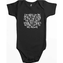 Z zepplin Three Days Grace One-X Tex Siyah Renk Bebek Body Zıbın