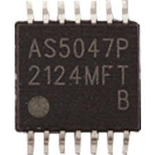 Gollum Teknoloji AS5047P Tssop-14 Smd 14-Bit Yüksek Hızlı Manyetik Açı Enkoder Sensörü 360° Ams Osram