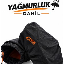 TRZ Moto  Kurye El Koruma - Cappucino 50-125 - Dio 110 - Brilliant 50-125 - Rks Vrs - Hero Dash Uyumlu Yağmur