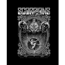 Zepplin Giyim Scorpions Born To Touch Your Feelings Büyük Sırt Patch Yama