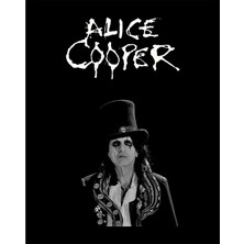 Zepplin Giyim Alice Cooper Face Büyük Sırt Patch Yama