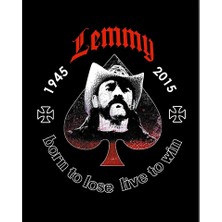 Zepplin Giyim Lemmy Büyük Sırt Patch Yama