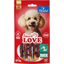 Die Grup Eurogold Snack Love Dental Burgulu Çubuk Ördekli 10CM 70GR