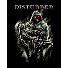Zepplin Giyim Disturbed Immortalized Büyük Sırt Patch Yama