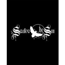 Zepplin Giyim Swallow The Sun Logo Büyük Sırt Patch Yama