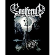 Zepplin Giyim Ensiferum Sword Büyük Sırt Patch Yama