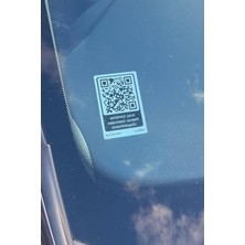 Die Grup Araç Qr Kod Cam Etiketi, Dijital Numaratör ile Ulaşılabilir