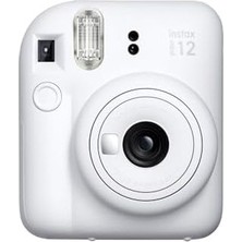 SBN - Store Mini 12 Beyaz Fotoğraf Makinesi-20'li Film-Mini Albüm ve Şeffaf Kılıf Seti