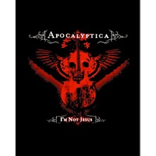 Zepplin Giyim Apocalyptica Im Not Jesus Büyük Sırt Patch Yama