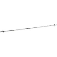 Odea Delta Unisex Düz Krom Bar Ds 1830, Gri, 183 cm