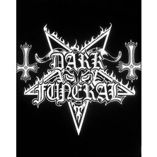 Zepplin Giyim Dark Funeral Logo Büyük Sırt Patch Yama