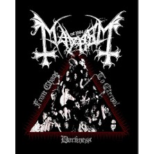Zepplin Giyim Mayhem From Chaos Büyük Sırt Patch Yama