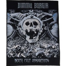 Zepplin Giyim Dimmu Borgir Death Cult Armageddon Büyük Sırt Patch Yama