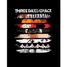 Zepplin Giyim Three Days Grace Album Covers Büyük Sırt Patch Yama