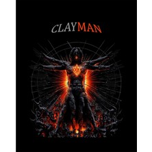 Zepplin Giyim In Flames Clayman Büyük Sırt Patch Yama