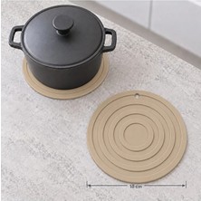 Orbıt Yuvarlak Halka %100 Silikon Nihale 18 cm Bej