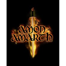 Zepplin Giyim Amon Amarth Sword Büyük Sırt Patch Yama