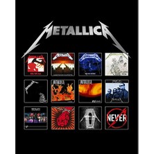 Zepplin Giyim Metallica Album Covers Büyük Sırt Patch Yama