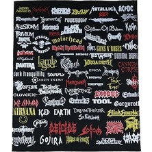 Zepplin Giyim Multiple Bands Büyük Sırt Patch Yama