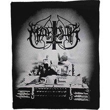 Zepplin Giyim Marduk Panzer Division Marduk Büyük Sırt Patch Yama