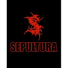 Zepplin Giyim Sepultura Büyük Sırt Patch Yama