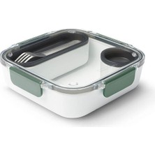 Black Blum Black+Blum BAO-BA010 1 Lt Çatallı Yemek Kutusu Yeşil