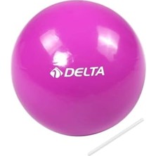 Die Grup Delta 25 cm Dura-Strong Ni Pilates Topu Denge Egzersiz Topu, Tek Ebat, Ds 885, Mor