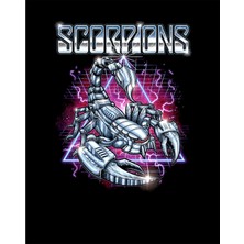 Zepplin Giyim Scorpions Neo-Scorp Büyük Sırt Patch Yama