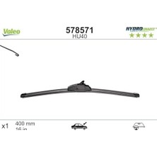 SBN - Store Valeo Hydroconnect Upgrade Silecek Auris (2009-2012), Chevrolet Captiva (2011 ve Sonrası), Dokker (2015-2021), (400 Mm) 578571