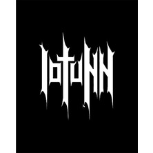 Zepplin Giyim Iotunn Logo Büyük Sırt Patch Yama