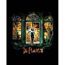 Zepplin Giyim In Flames Witch Woman Büyük Sırt Patch Yama
