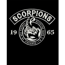 Zepplin Giyim Scorpions Scream For Me Büyük Sırt Patch Yama