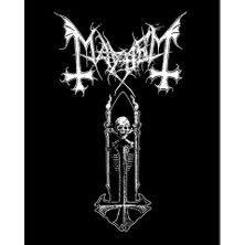Zepplin Giyim Mayhem T Cross Büyük Sırt Patch Yama