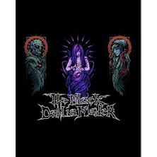 Zepplin Giyim The Black Dahlia Murder Human Body Büyük Sırt Patch Yama