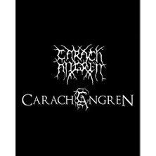 Zepplin Giyim Carach Angren Typography Büyük Sırt Patch Yama