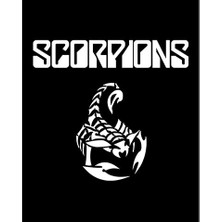 Zepplin Giyim Scorpions Classic Büyük Sırt Patch Yama
