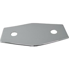 SBN - Store Westbrass D504-26 Iki Delikli Remodel Plaka, Cilalı Krom, 33 cm