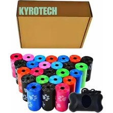 SBN - Store 12 Rulo Köpek Kaka Poşeti, Taşıma Çantası Hediyeli, Kaka Poşeti Çantası, Kaka Torbası, Köpek Dışkı Poşeti, Kaka Poşeti Kabı, Köpek Kaka Poşeti Seti, 1