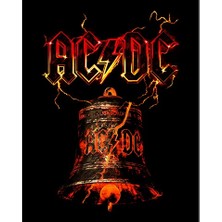 Zepplin Giyim Ac Dc Bells Loughborough Büyük Sırt Patch Yama